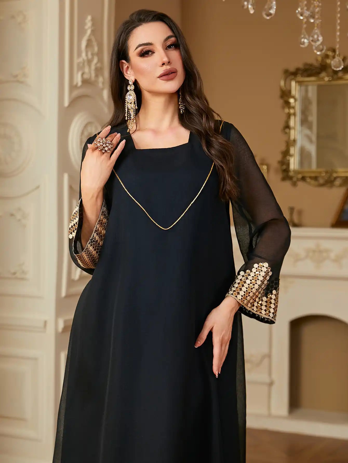 4260 Arabic Casual Muslim Fashion Robe