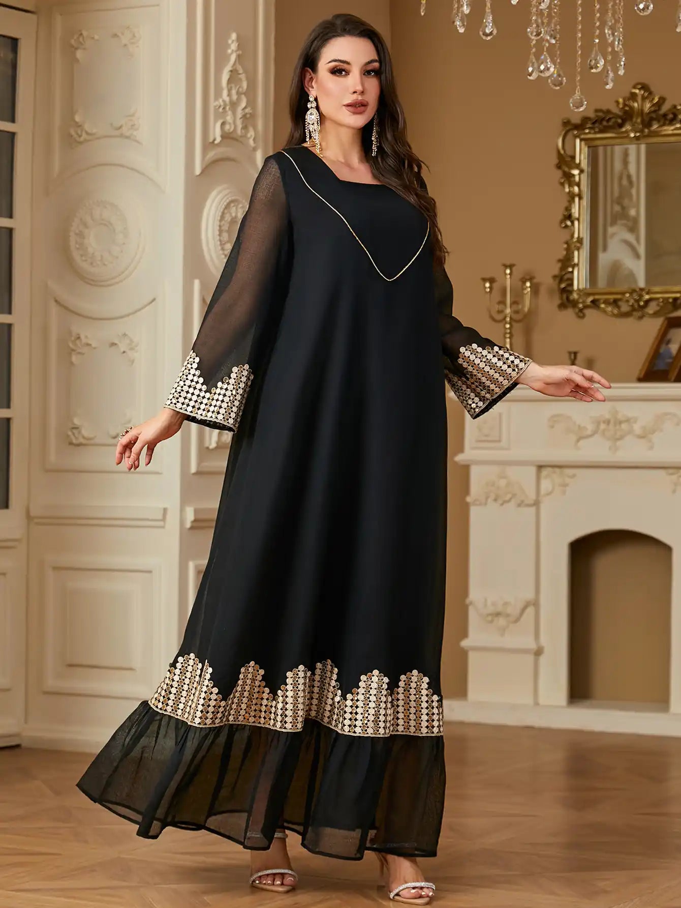 4260 Arabic Casual Muslim Fashion Robe
