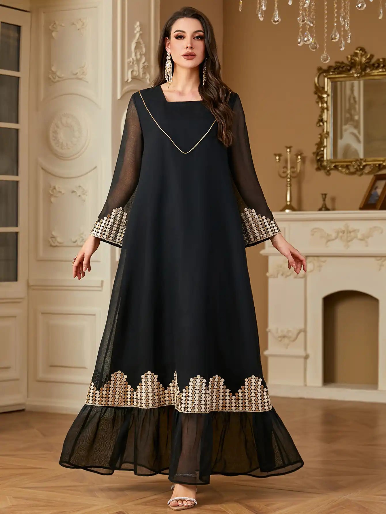4260 Arabic Casual Muslim Fashion Robe
